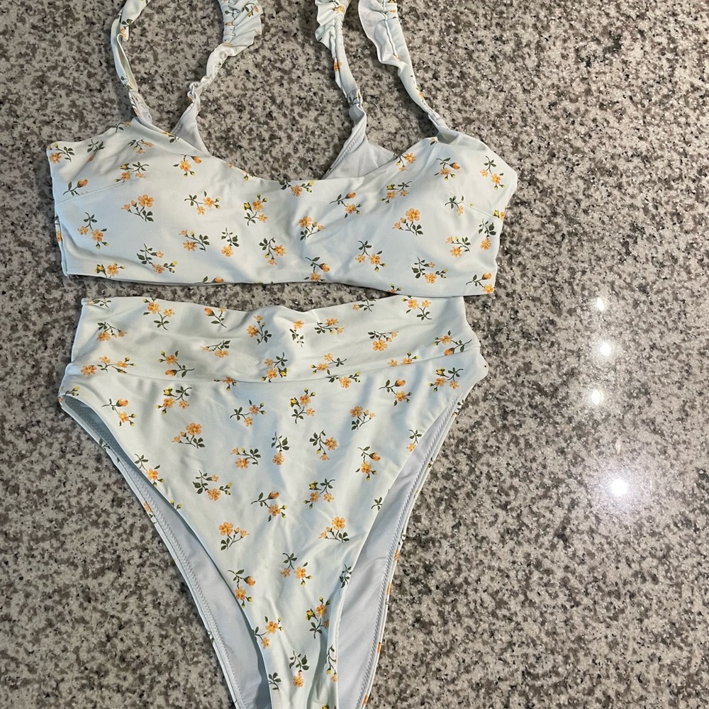 Aerie High Cut Swim Suite